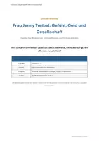 Vorschau - Unterrichtsreihen - Theodor Fontane: Frau Jenny Treibel – Gesellschaft, Geld, soziale Rollen & Ironie | Unterrichtsreihe Sek II - Seite 2