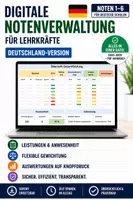 Vorschau - Anderer Materialtyp - Digitale Notenverwaltung für Lehrkräfte – Deutschland-Version - Deckblatt
