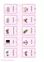Vista previa - Refuerzo / NEE / Materiales de apoyo - Vocabulario para trabajar articulación /kl/: Profe Julieva - página 3