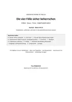 Vorschau - Arbeitsblätter - Grammatik wiederholen vor Klasse 5 Die vier Fälle, Plural und Adjektivdeklination in Tabellen Kasus, Begleiter, Adjektive, Verben Übungsheft mit Lösungen Klasse 4, Klasse 5 & Klasse 6 - Seite 1
