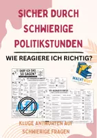 Vorschau - Arbeitsblätter - Sicher durch schwierige Politikstunden: AfD Aussagen im Kontext I Demokratie I Wahlen in Sachsen- Anhalt I Leitfaden für Lehrkräfte - Deckblatt