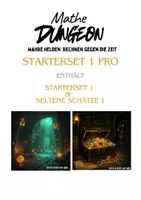 Vorschau - Aufgabenkarten - Mathe Dungeon 1 Pro - jede Übungsstunde aufpeppen - Seite 1