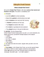 Vorschau - Arbeitsblätter - Simple Past Tense: Regular & Irregular Verbs (Klassen 2–4 / ESL) – Arbeitsblätter & Web-Quiz - Seite 3