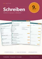 Vorschau - Arbeitsblätter - Texte verfassen Deutsch 9 Gymnasium - Deckblatt