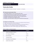 Vorschau - Unterrichtsreihen - Kyros der Große – Toleranz & Herrschaft im ersten Weltreich ANSPRUCHSVOLL - 7./8. Klasse / Schulstufe - Seite 2