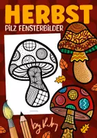 Vorschau - Mal- und Bastelvorlagen - Zendoodle Pilze - Fensterbilder Herbst - Deckblatt