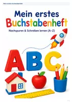 Aperçu - Apprentissages en autonomie - Mein erstes Buchstabenheft (A–Z) – Nachspuren & Schreiben lernen | Vorschule & Klasse 1 - Page 1