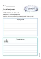 Vorschau - Arbeitsblätter - Schleichdiktat Zeitformen - Winter ☃️❄️ - Seite 2