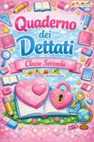 anteprima - Esercizi - QUADERNO DEI DETTATI CLASSE SECONDA - Pagina di copertina