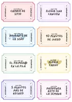 Vista previa - Juegos / Gamificación - Tarjetas de recompensas para el alumnado - Portada