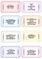 Vista previa - Juegos / Gamificación - Tarjetas de recompensas para el alumnado - página 1