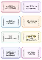 Vista previa - Juegos / Gamificación - Tarjetas de recompensas para el alumnado - página 2