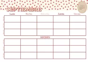 Vista previa - Para docentes: organización, planificación y formación - Plan semanal - página 1
