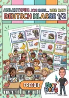 Vorschau - Spiele - Anlautspiel Ich habe...Wer hat? Deutsch Klasse 1/2 - Deckblatt