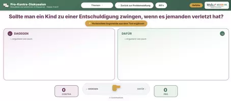 Vorschau - Arbeitsblätter - 💬 Pro-Contra-Diskussion – Smartboard-Tool mit 100 Themen, Arbeitsblättern & eigenen Themen | Klassenrat & Soziales Lernen | Klasse 3–6 - Seite 3