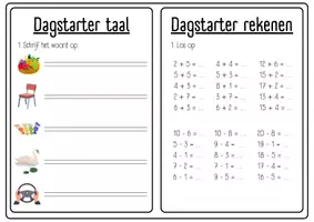 Voorbeeld - Dagstarters Tweede Leerjaar | L2 | Groep 4 - deel 1 - Pagina 3