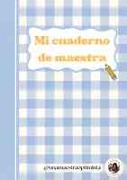 Vista previa - Para docentes: organización, planificación y formación - Cuaderno docente. Curso 26-27. BLANCO Y NEGRO - Portada