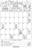 anteprima - Altro tipo di materiale - Calendario scolastico 10 mesi da settembre a giugno - Pagina 1