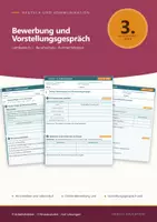 Vorschau - Arbeitsblätter - Bewerbung Lebenslauf Vorstellungsgespräch Deutsch Berufsschule Arbeitsblätter - Seite 1
