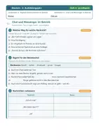 Vorschau - Arbeitsblätter - Digitale Kommunikation Chat E-Mail Datenschutz Berufsschule Deutsch - Seite 2