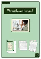 Vorschau - Arbeitsblätter - Hörspiel schreiben und vorsprechen - Deckblatt