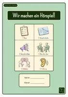 Vorschau - Arbeitsblätter - Hörspiel schreiben und vorsprechen - Seite 1