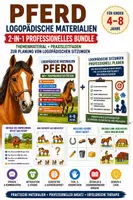 Vorschau - Arbeitsblätter - PFERD – Sprachtherapie & Sprachförderung - Deckblatt