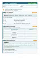 Vorschau - Arbeitsblätter - Arbeitsvertrag AGB Vertragstexte verstehen Deutsch Berufsschule Arbeitsblätter - Seite 3