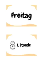 Vorschau - Mal- und Bastelvorlagen - Stundenplan • Karten für den Klassenraum - Seite 3