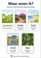 Voorbeeld - biotopen les 2 / Wereldwijzer thema 1 / tweede leerjaar - Voorblad