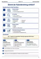 Vorschau - Arbeitsblätter - DACH Jahreskalender 2027 Projekt Klasse 7–8 - Seite 2