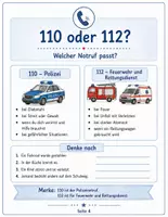 Vorschau - Arbeitsblätter - Polizei und Notruf Sachunterricht Klasse 3 und 4 - Seite 3