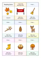 Vorschau - Spiele - Autumn / Herbst - Ich habe, wer hat? (Englisch) - Seite 1