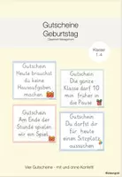 Vorschau - Bildkarten - Gutscheine Geburtstag oder besondere Anlässe - Deckblatt