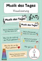 Vorschau - Bildkarten - Musik des Tages | Visualisierung - Deckblatt