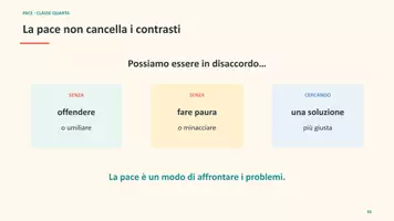 anteprima - Esercizi - La pace - materiale per la quarta primaria - Pagina 3