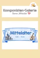 Vorschau - Poster - Epochen-Banner: Mittelalter - Deckblatt