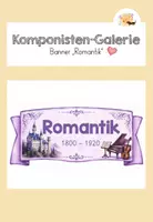 Vorschau - Stationenlernen - Komponisten-Sammelkarten: Romantik - Seite 1