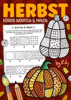Vorschau - Arbeitsblätter - Kürbis Würfeln & Malen - Pop Art Kunst im Herbst - Deckblatt