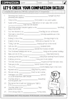 Vorschau - Arbeitsblätter - COMPARISON OF ADJECTIVES - Let's check your comparison skills! (Worksheet) - Seite 2