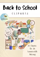 Vorschau - selbst erstellte Cliparts/Grafiken - Back to School - Cliparts (für die Materialerstellung) - Deckblatt