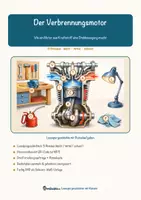 Vorschau - Arbeitsblätter - Der Verbrennungsmotor – Lesespurgeschichte mit Rätselaufgaben (Klasse 9) - Seite 1