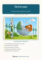 Vorschau - Arbeitsblätter - Die Korrosion – Lesespurgeschichte mit Rätselaufgaben (Klasse 9) - Seite 1