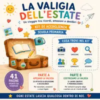 anteprima - Materiale di supporto/inclusione - La Valigia dell’Estate – Attività di accoglienza per la scuola primaria - Pagina di copertina