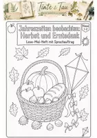 Vorschau - Arbeitsblätter - Erntedank Klasse 1 -2 Lese-Mal-Heft - Deckblatt