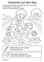 Vorschau - Arbeitsblätter - Erntedank Klasse 1 -2 Lese-Mal-Heft - Seite 3