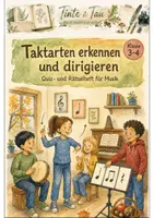 Vorschau - Stundenentwürfe - Taktarten erkennen und dirigieren – Musik Klasse 3-4 - Deckblatt