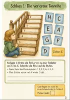 Vorschau - Arbeitsblätter - Tonleiter aufbauen: Escape im Klangarchiv – Musik Klasse 5-6 - Seite 2