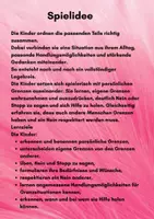 Vorschau - Stundenentwürfe - Nein sagen & Grenzen setzen – Legekreis „Meine Grenze, deine Grenze“ - Seite 1