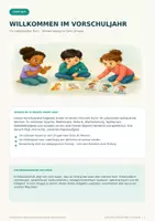 Vorschau - Unterrichtsreihen - Das große Vorschul-Komplettpaket | 36 Wochen Schulvorbereitung | 5–6 Jahre - Seite 1